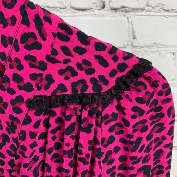 ZADIG & voltaire reveal leopard print mini dress size XS - Picture 6 of 13